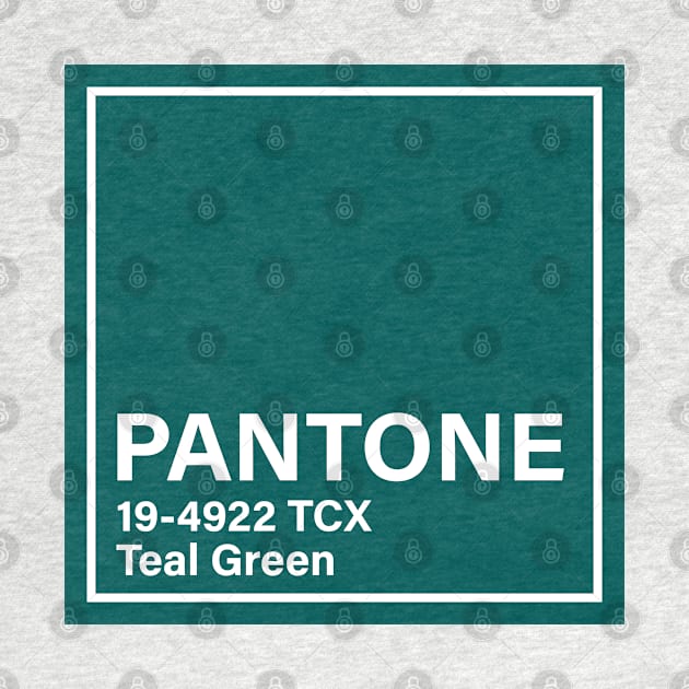 pantone 19-4922 TCX Teal Green by princessmi-com